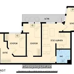 アパート Koselig Bygardsleilighet I Sentrum ベルゲン